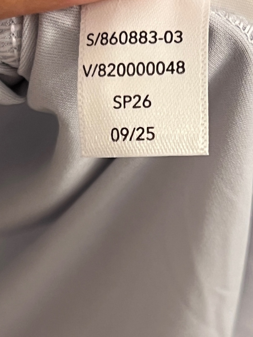 ATHLETA Women’s Light Gray Short Sleeve Ultimate Mesh Tee Size M NEW - Picture 7 of 7